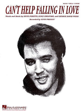 Can't Help Falling in Love (Elvis Presley) Piano Vocal