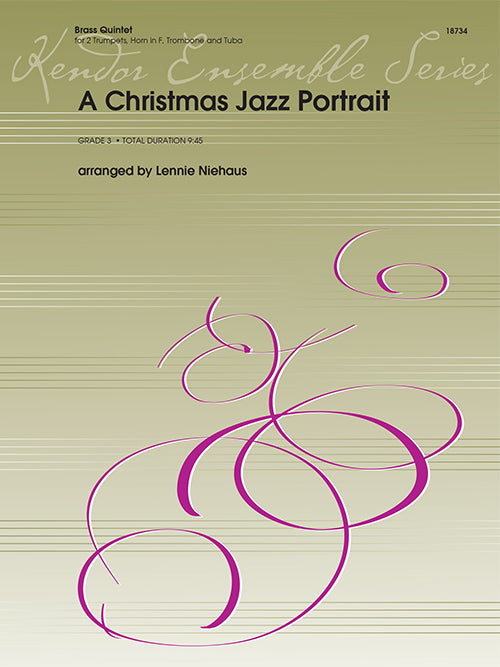 A Christmas Jazz Portrait - Brass Quintet - Grade 3 arr. Lennie Niehaus
