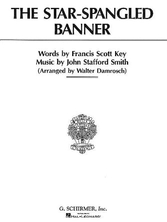 The Star Spangled Banner (Bb) arr. Walter Damrosch, Vocal and Piano