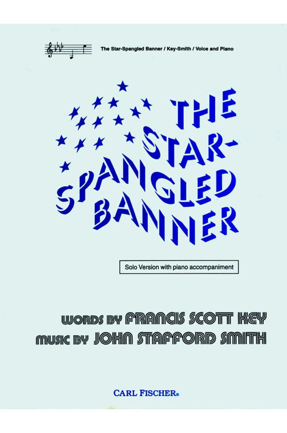 Star Spangled Banner Mezzo-Soprano, Piano A-FLAT MAJOR - John Stafford Smith / Francis Scott Key