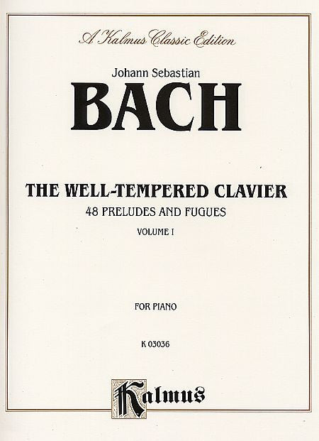 J. S. Bach - The Well-Tempered Clavier, Volume I (Bischoff)