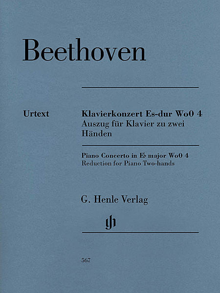 Beethoven - Piano Concerto in E-Flat Major no. 5 WoO 4 Reduction for Piano Solo Ed.: Hans-Werner Kuthen Fing.: Klaus Schilde