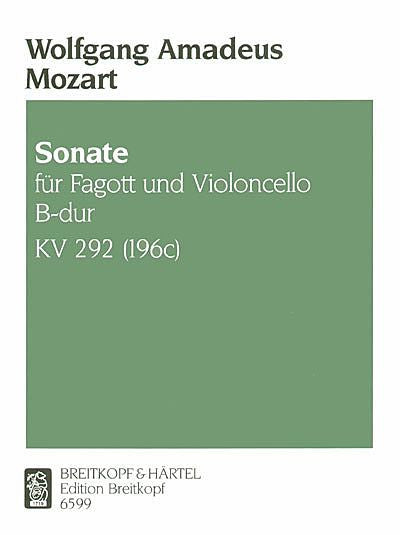 Sonate B-dur KV 292 (196c)