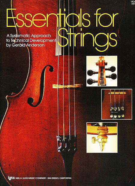 Essentials For Strings-Violin - Gerald Anderson