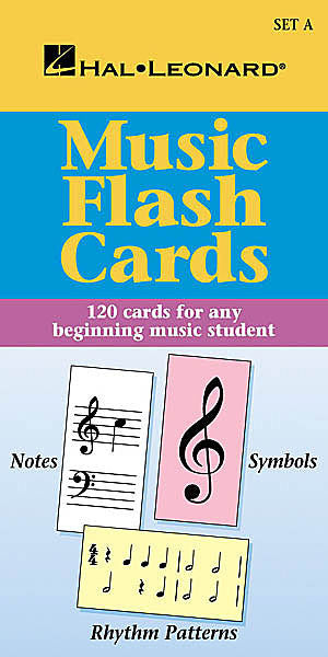 Music Flash Cards - Set A Hal Leonard Student Piano Library