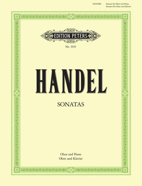 2 Oboe Sonatas - Handel, George (Frideric Stade), Oboe and Piano