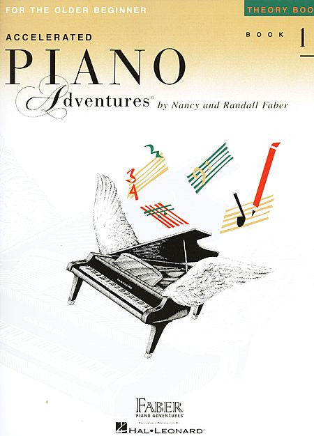 Accelerated Piano Adventures for the Older Beginner Theory Book 1 Faber Piano Adventures