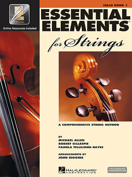 Essential Elements for Strings - Book 1 with EEi Cello , Book/Online Resources