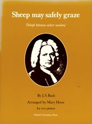 Bach - Sheep May Safely Graze arr. Mary Howe - Early Advanced - Piano Ensemble (2 Pianos 4 Hands)