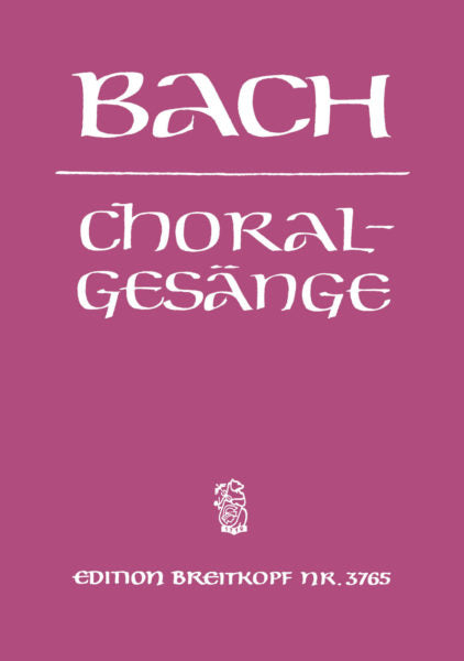 Bach, J. S. - 389 Choralgesange (SATB) ed. Richter