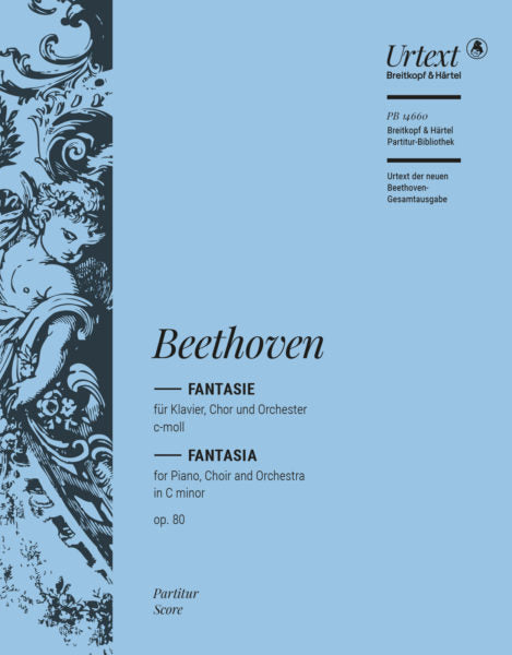 Beethoven - Chorfantasie c-moll op. 80 (Raab/Schulze/Schilde), SATB and Piano with Piano Reduction