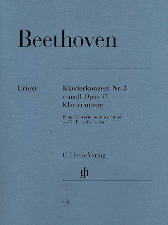 Beethoven - Concerto for Piano and Orchestra C minor Op. 37, No. 3 - 2 Pianos, 4 Hands Editor: Hans-Werner Küthen