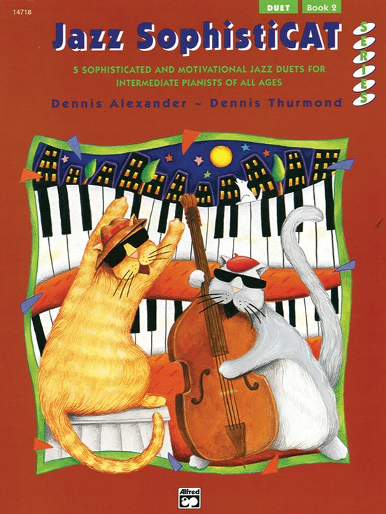 Alexander, Dennis - Jazz SophistiCat, Duet Book 2 - Piano Duet (1 Piano 4 Hands) (POP)