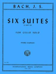 Bach - Six Suites (S. 1007-12) for Cello Solo (Fournier)