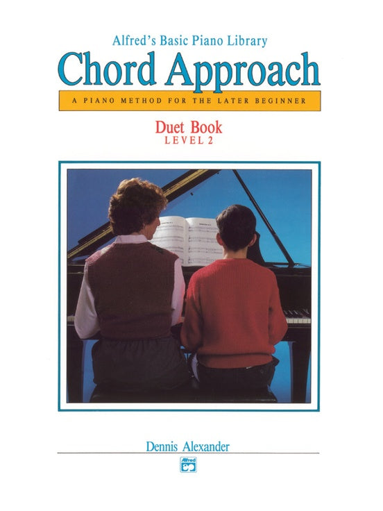 Alfred's Basic Piano Library - Chord Approach for the Late Beginner - Duet Book Level 2 - Piano Duet (1 Piano 4 Hands)