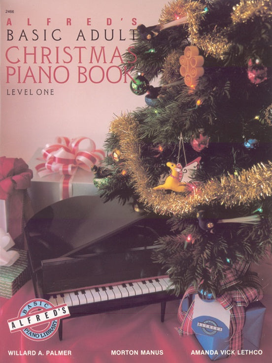 Alfred's Basic Adult Piano Course - Christmas Piano, Book 1 - Piano Solo Collection