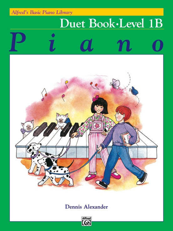 Alfred's Basic Piano Library - Duet Book Level 1B - Piano Duet (1 Piano 4 Hands)