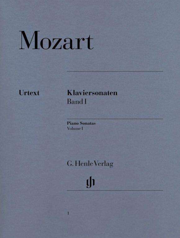Mozart - Piano Sonatas - Volume I, Piano Solo (ed. Ernst Herttrich, fing. Hans-Martin Theopold)