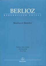 Berlioz, Hector - Beatrice et Benedict Hol. 138 - Opera Vocal Score (French / German)