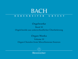 Bach - Organ Works, Volume 10 - Organ Chorales from Miscellaneous Sources - Organ Solo