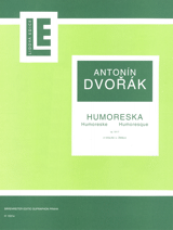 Dvorak, Antonin - Humoreske (Humoresque) Opus 101/7 arr. Josef Zemla - Violin Ensemble Duet: Two (2) Violins - Parts Only