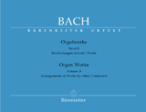 Bach - Organ Works, Volume 8 - Arrangements of Works by other Composers - Organ Solo