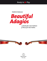Beautiful Adagios - Nine (9) Pieces arr. Vladimir Bodunov - Violin Ensemble Duet: Two (2) Violins - Score Only