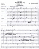 Frackenpohl - Pop Suite No. 4 (PIedmont Suite) - Brass Quintet w/Opt. Percussion - Grade 4+(OUT OF PRINT)