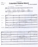 Frackenpohl - Columbia-Greene March - Brass Quintet - Grade 4 (OUT OF PRINT)