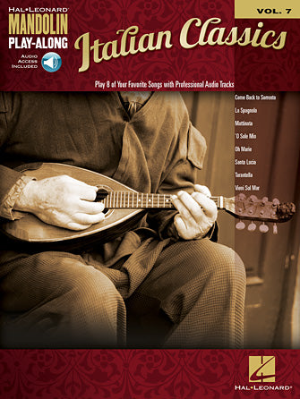 Mandolin Play-Along Vol. 7: Italian Classics Bk/Audio