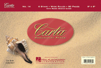 Carta Manuscript Paper No. 14 - Children's