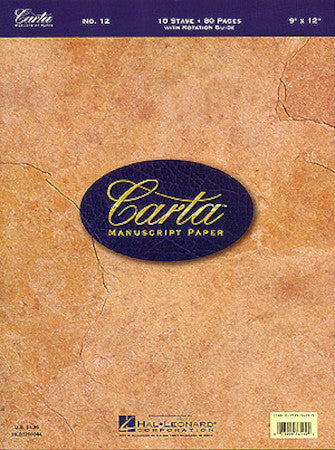 No. 12 Carta Standard Paper (OUT OF PRINT)