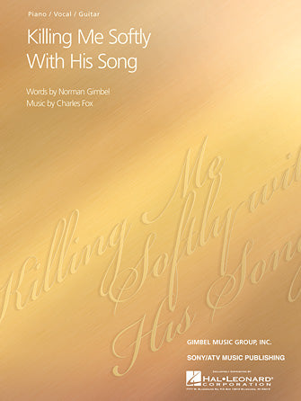 Fox Pvg Killing Me Softly with His Song - Charles Fox PVG – Coulsons Sheet Music