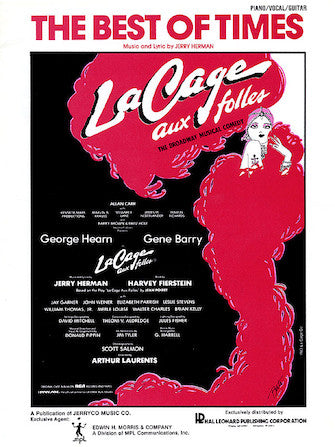 The Best of Times (From La Cage Aux Folles) Piano Vocal