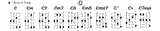 Bass Guitar Chord Chart by William Bay