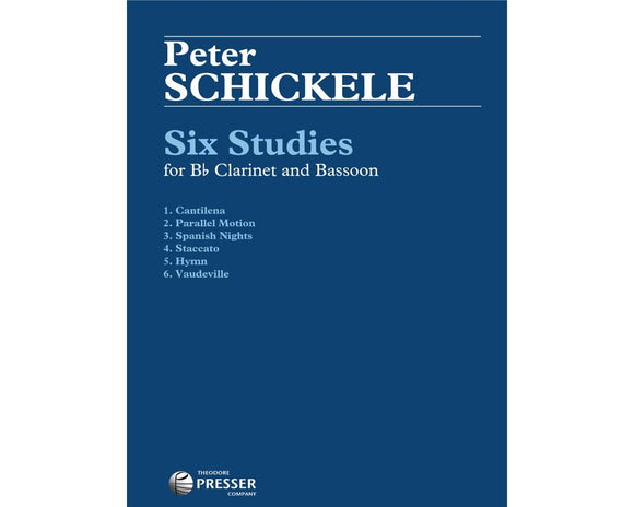 Six Studies For Clarinet and Bassoon - Peter Schickele