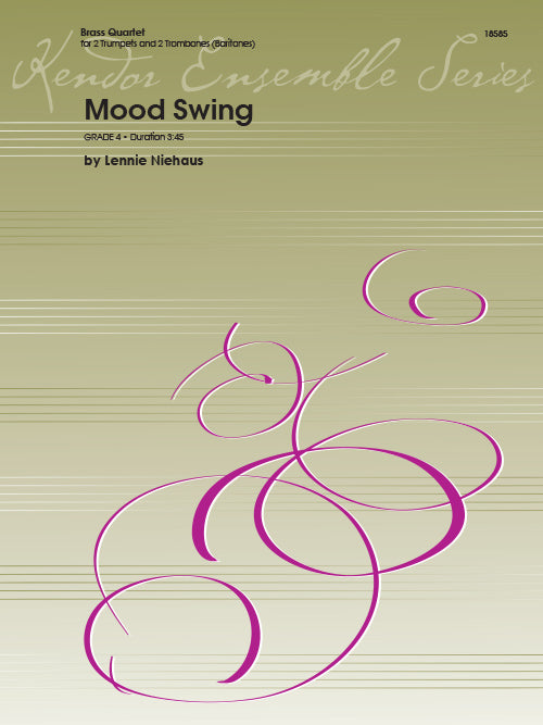 Niehaus, Lennie - Mood Swing - 2 Trumpets & 2 Trombones - Grade 4