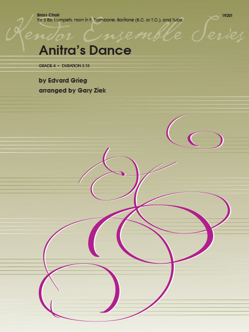 Anitra’s Dance - Edvard Grieg Arranged by Gary Ziek for Brass Choir