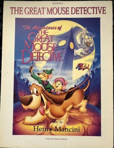 Great Mouse Detective, The - Henry Mancini, Piano Solo (OUT OF PRINT)
