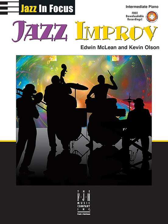 Jazz Improv - Edwin McLean/Kevin Olson - Piano Book