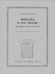 Bissoli - Sonata in Sol Minore Per Oboe E Basso Continuo (Ballola)