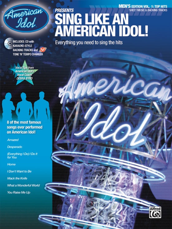 American Idol Presents: Sing Like An American Idol! Men's Edition Vol. 1: Top Hits Bk/CD (OUT OF PRINT)