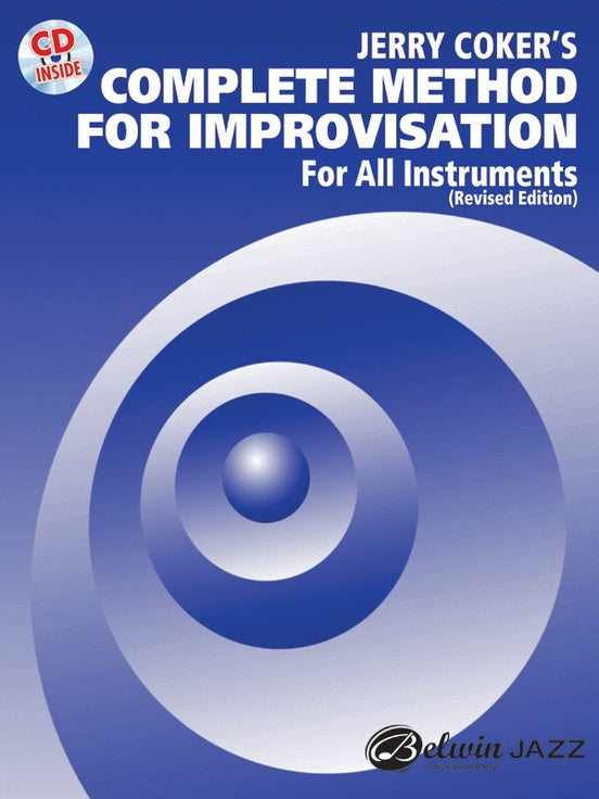 Complete Method for Improvisation for All Instruments (Revised Edition) - Jerry Coker Bk/CD