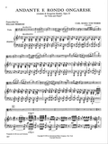 Weber - Andante e Rondo Ongarese, Op. 35 (Andante & Hungarian Rondo) for Viola and Piano (Primrose)