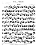 Paganini - 24 Caprices Op. 1 for Flute Solo (Herman & Wummer)