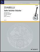 Diabelli - Very Easy Pieces for Guitar and Piano Volume 2 (ed. Meier)