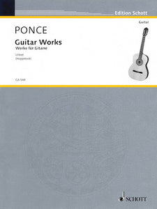 Ponce - Guitar Works, Urtext Edition ed. Tilman Hoppstock