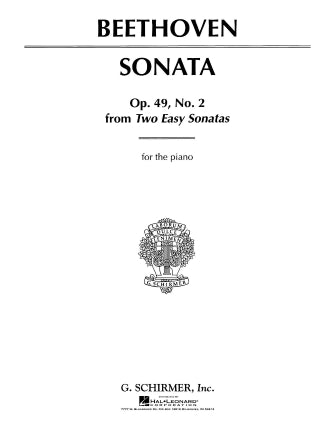 Beethoven - Sonata in G Major, Op. 49, No. 2 (from Two Easy Sonatas) (Von Bulow-Lebert)