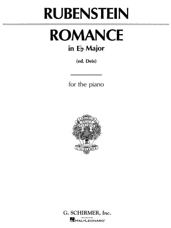 Rubenstein, Anton - Romance, Op. 44 in Eb Major Piano Solo (Deis)