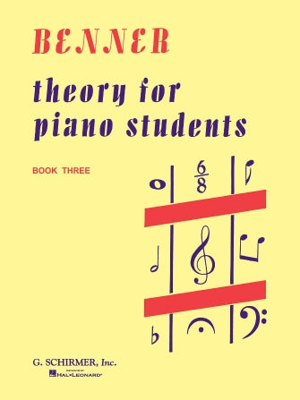 Benner - Theory for Piano Students - Book 3